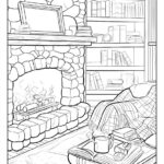 100 Cozy Coloring Pages Free PDF To Print Woo Coloring