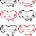 12 Printable Valentine Heart Images The Graphics Fairy