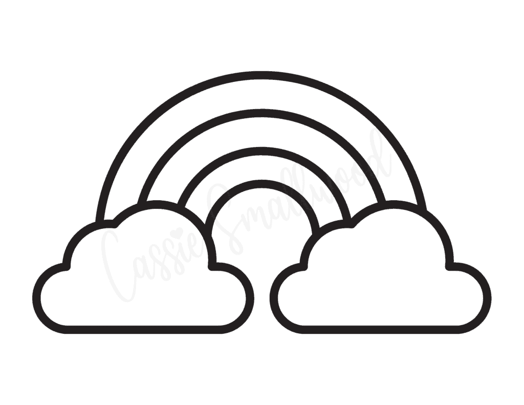 18 Cute Rainbow Templates Free Printable Cassie Smallwood 18 Cute Rainbow Templates Free Printable Cassie Smallwood