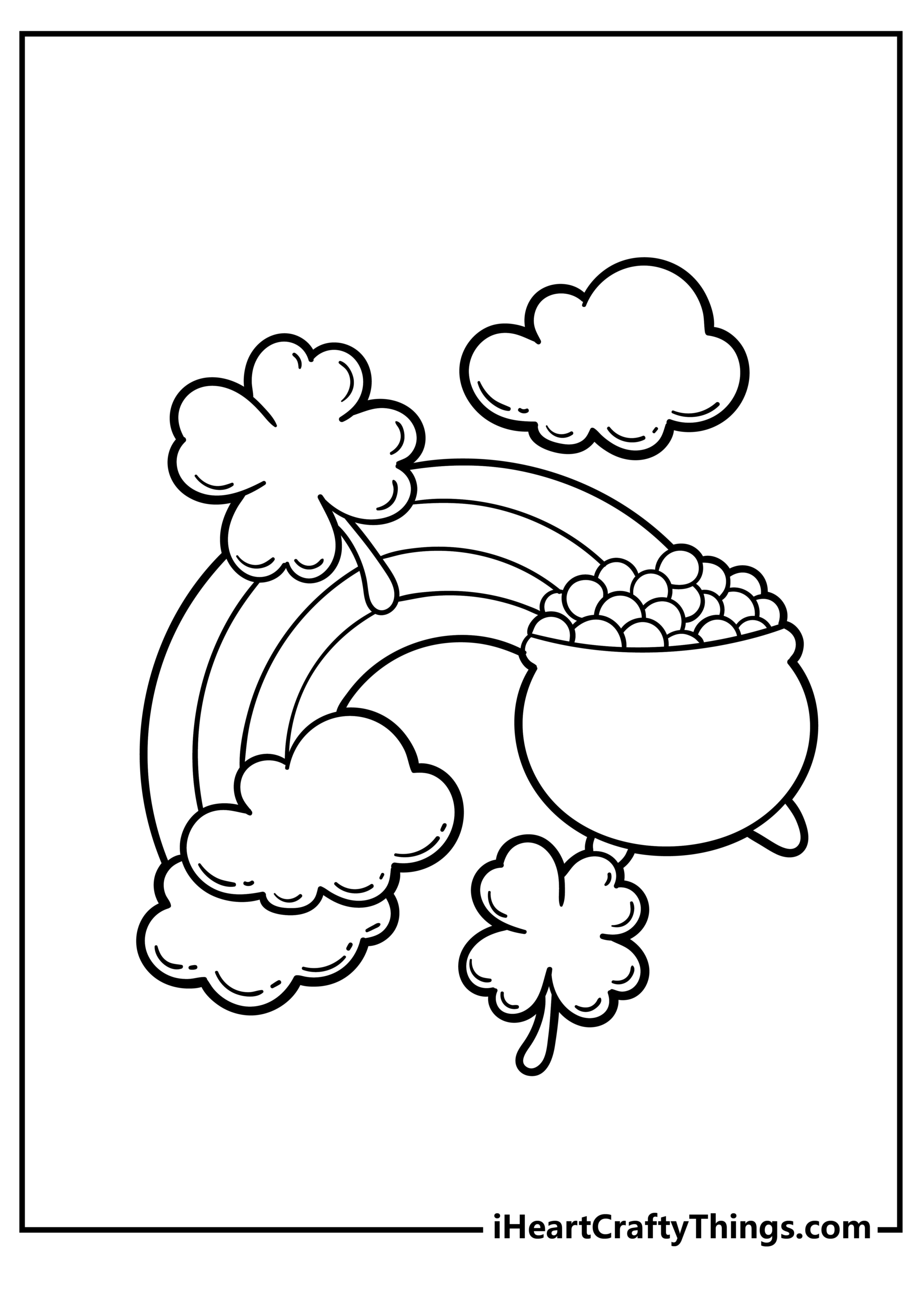 st patrick day coloring sheets