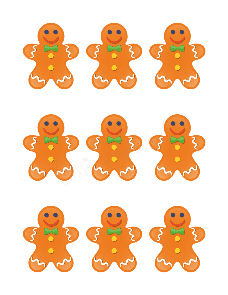 22 Adorable Gingerbread Man Templates Cassie Smallwood