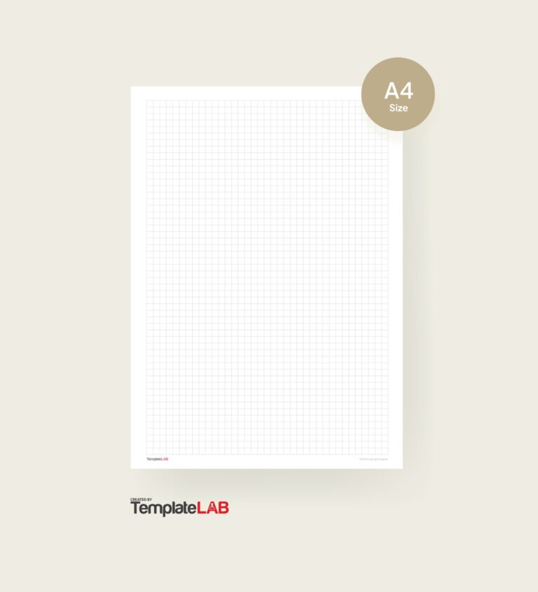 24 Free Printable Graph Paper Templates Word PDF 