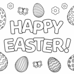 25 Free Printable Easter Coloring Pages For Kids And Adults Parade