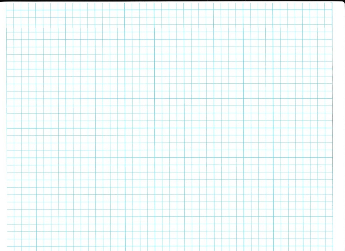 25 Pack Of Large Sheet Format 1 4 Graph Paper 24 X 18 Blue EBay