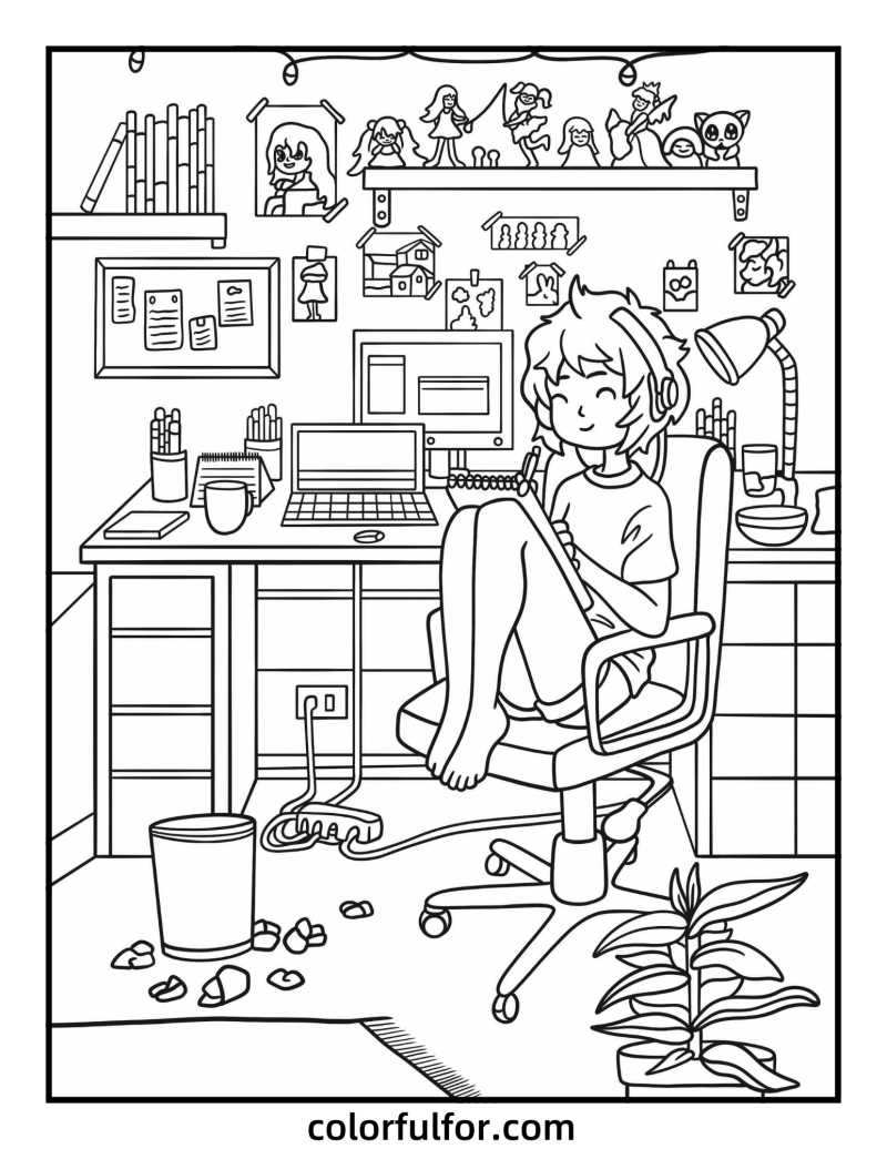 26 Cute Aesthetic Coloring Pages For Adults Colorfulfor 26 Cute Aesthetic Coloring Pages For Adults Colorfulfor