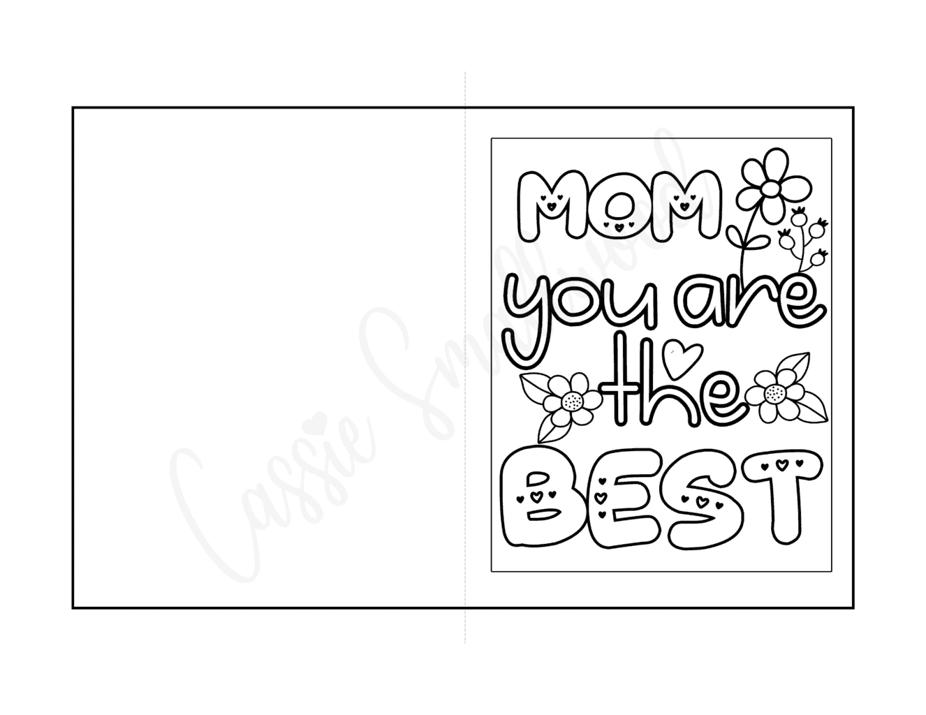printable mother's day card