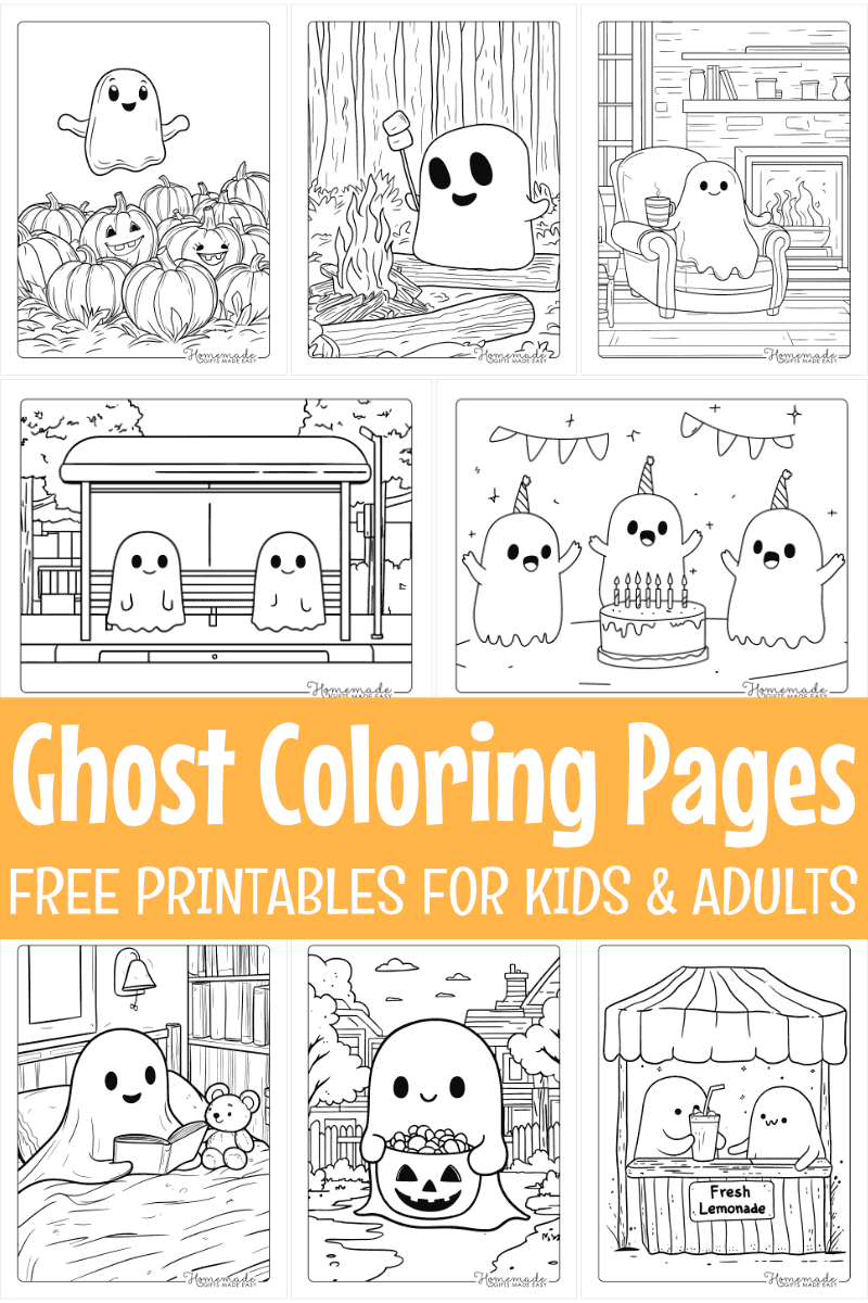ghost coloring pages printable ghost coloring pages printable