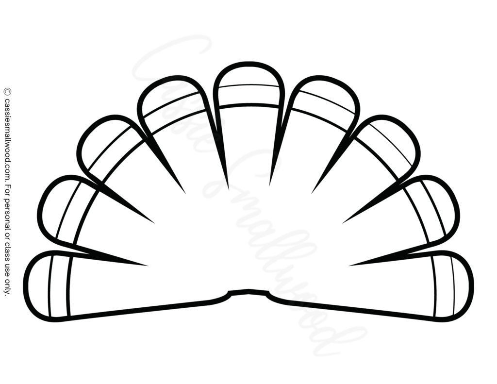 31 Cutest Turkey Templates Cassie Smallwood