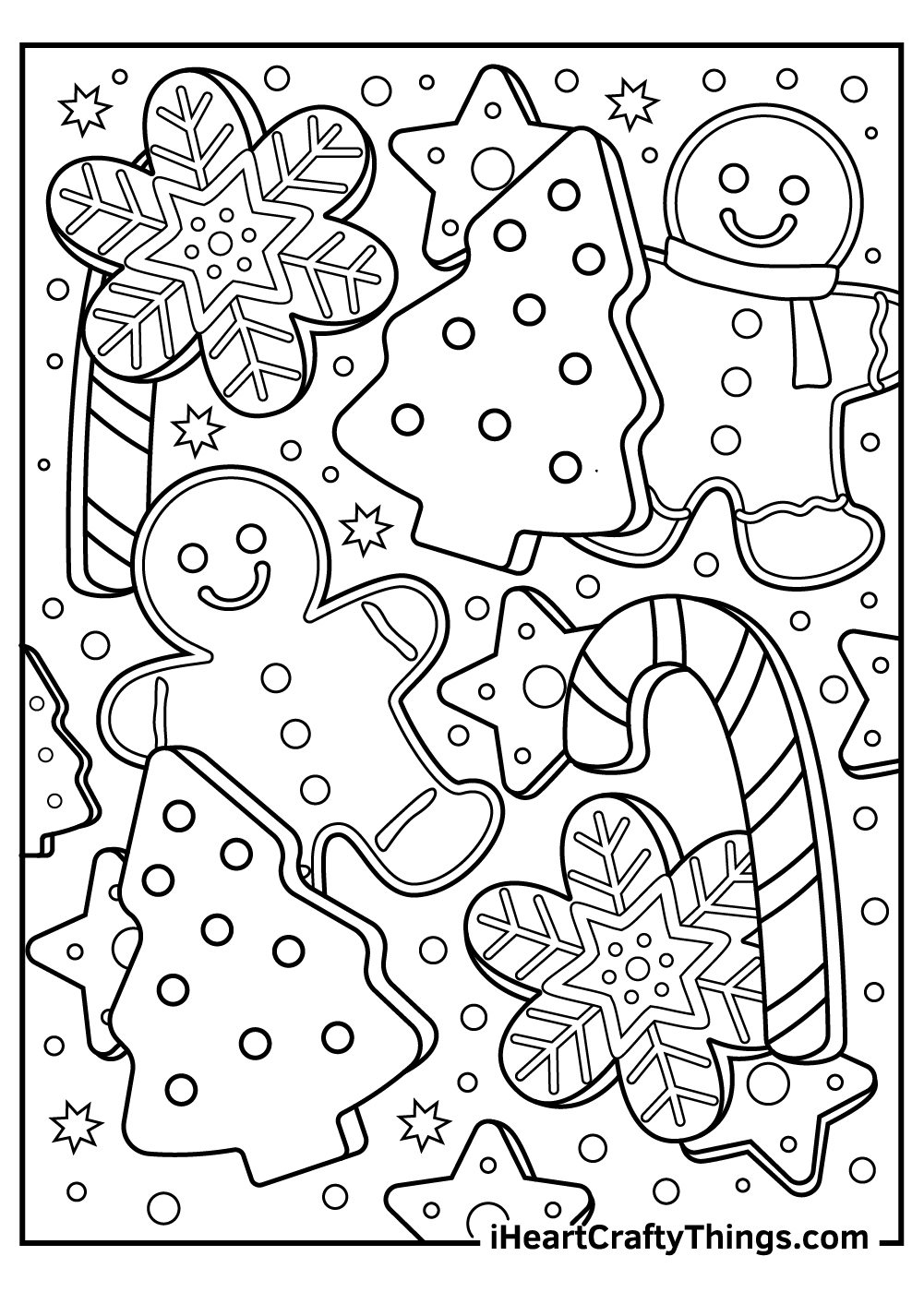 32 Gingerbread Man Coloring Pages