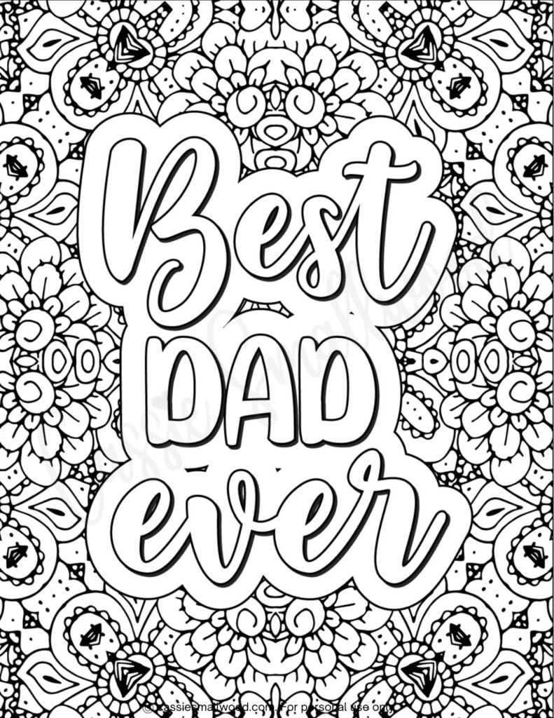 36 Cute Father s Day Coloring Pages Free Printable Cassie Smallwood 36 Cute Father s Day Coloring Pages Free Printable Cassie Smallwood