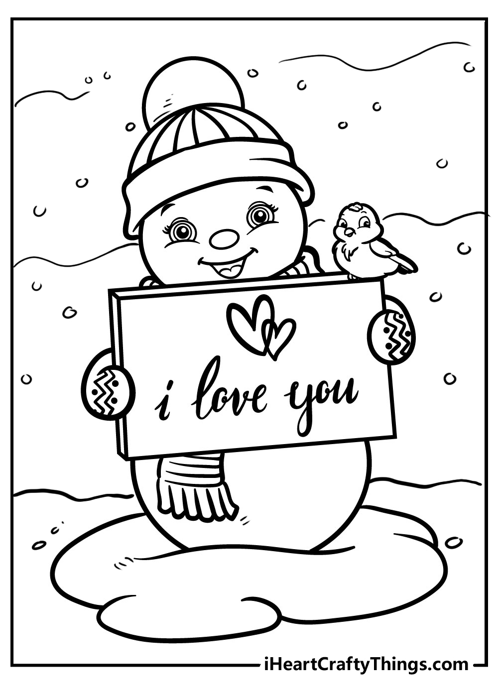 50 Snowman Coloring Pages 100 Free Printables 50 Snowman Coloring Pages 100 Free Printables