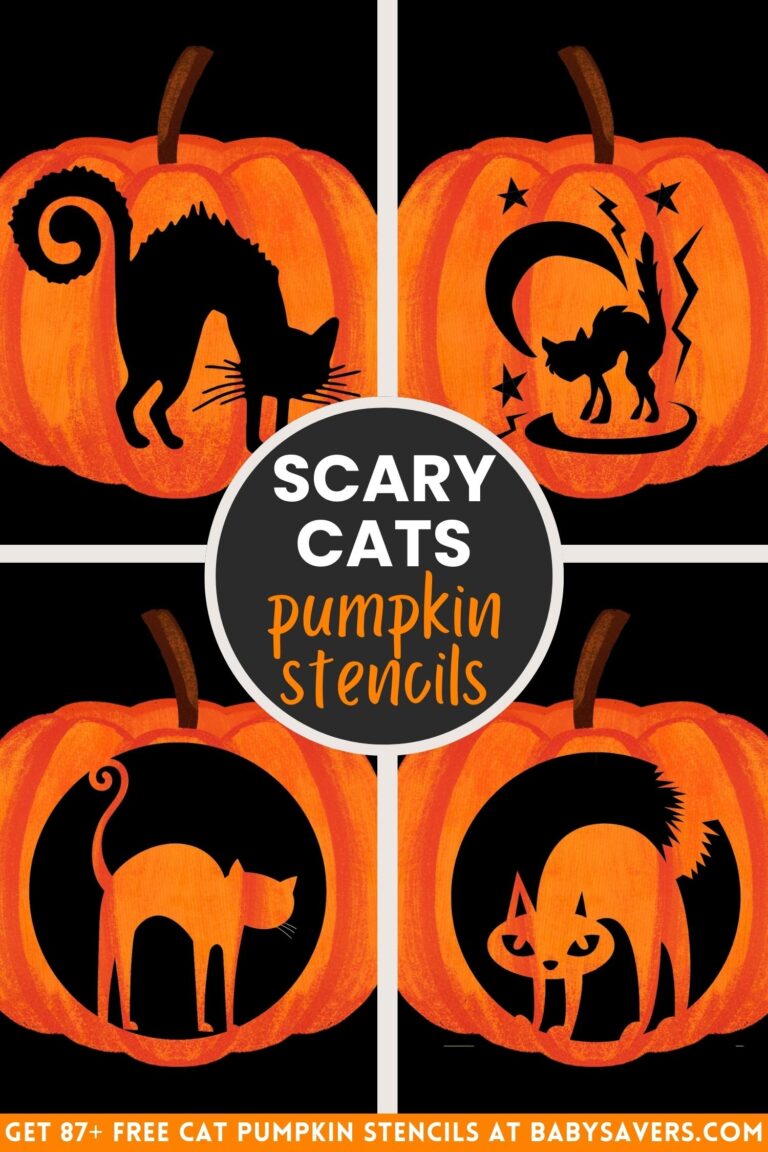 87 Free Cat Pumpkin Carving Stencils The Ultimate List 