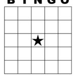 Blank Bingo Template Tim s Printables