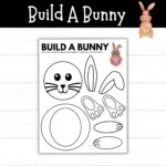 Build A Bunny Printable Printable Bunny Activities Rabbit Printables Easter Printables For Kids Spring Activities For Kids Digital PDF Etsy