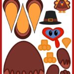 Build A Turkey Free Printable Paper Turkey Template