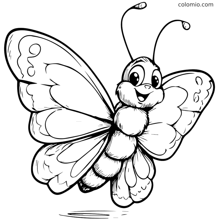 Butterflies Coloring Pages Free Printable Butterfly Coloring Sheets