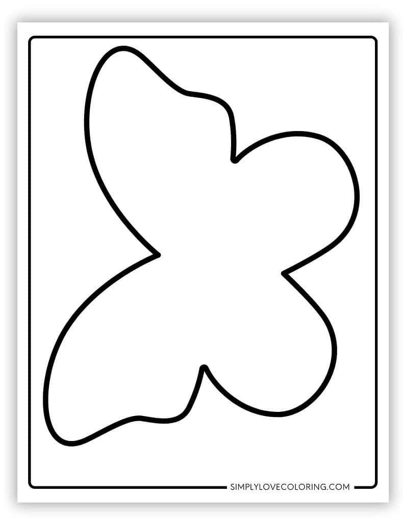 butterfly cut out printable
