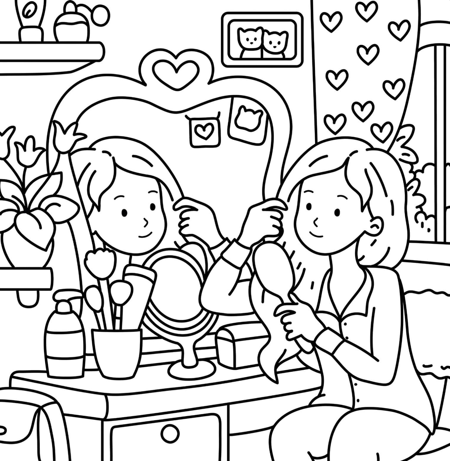 Cozy Coloring Page Archives All Art