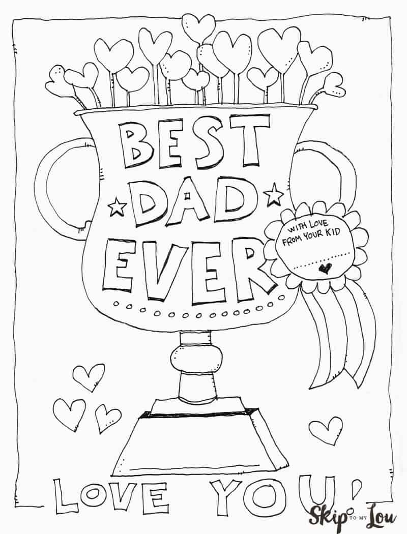 dad pictures to color dad pictures to color