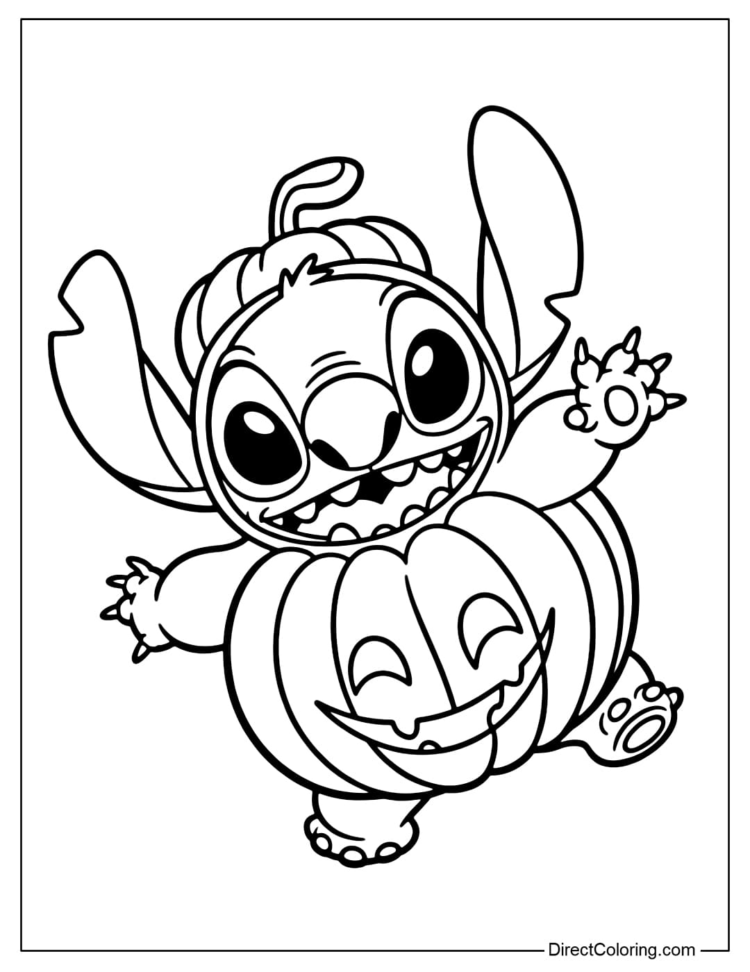 halloween coloring page free