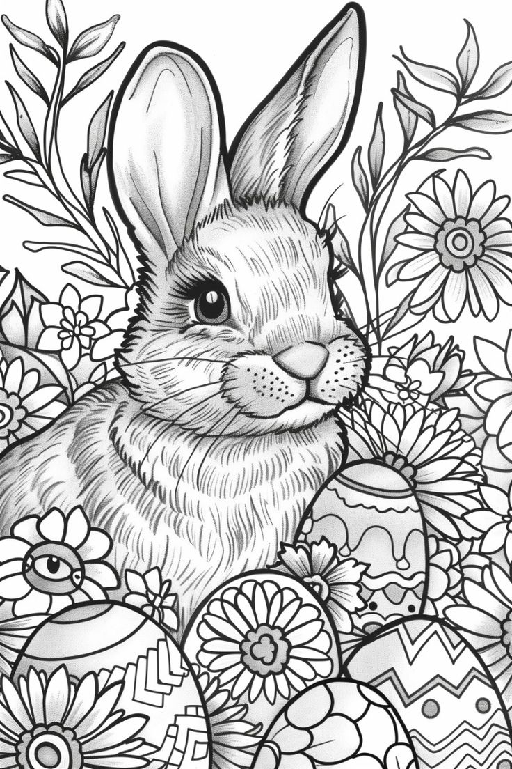easter coloring pages free