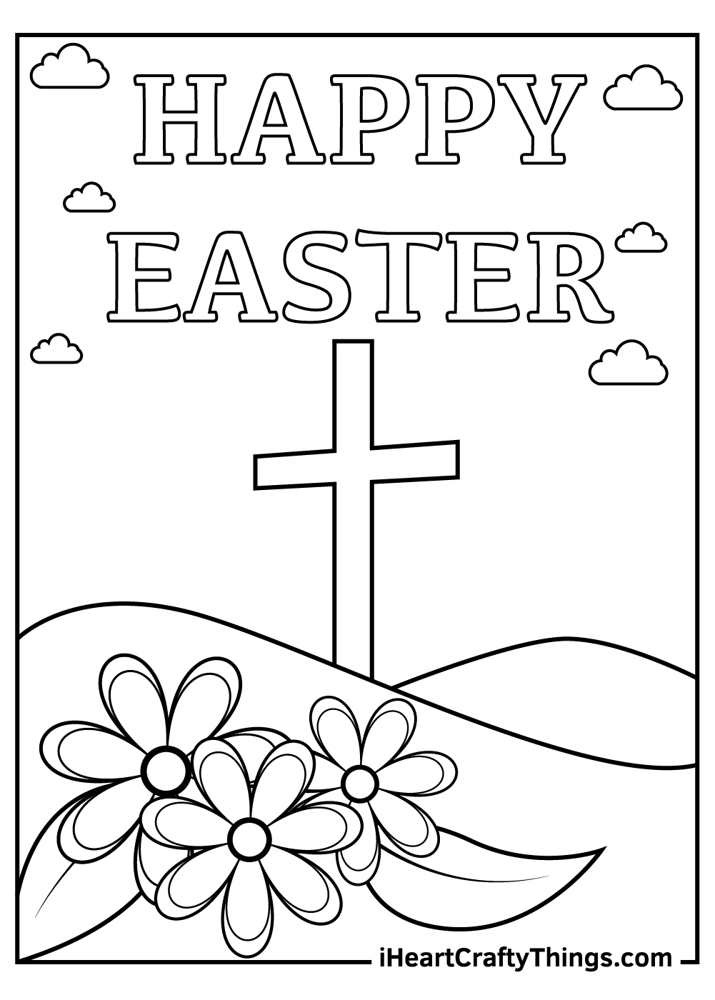 free easter coloring sheets