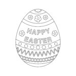 Easter Egg Coloring Page Easter Egg Colouring In Page easter Egg Svg Printable Silhouette Cut Files Cricut Cut Files Svg Files Etsy Denmark