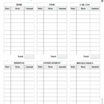 Expense Tracker Printable 26 Cute Free Spending Logs