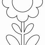 Flower Templates Patterns SVG Files Printable Stencils Free Printables Monograms Design Tools Patterns DIY Projects