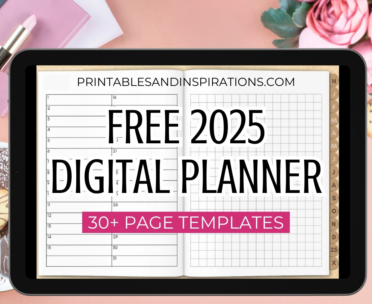 Free Digital Planner For 2025 Printables And Inspirations