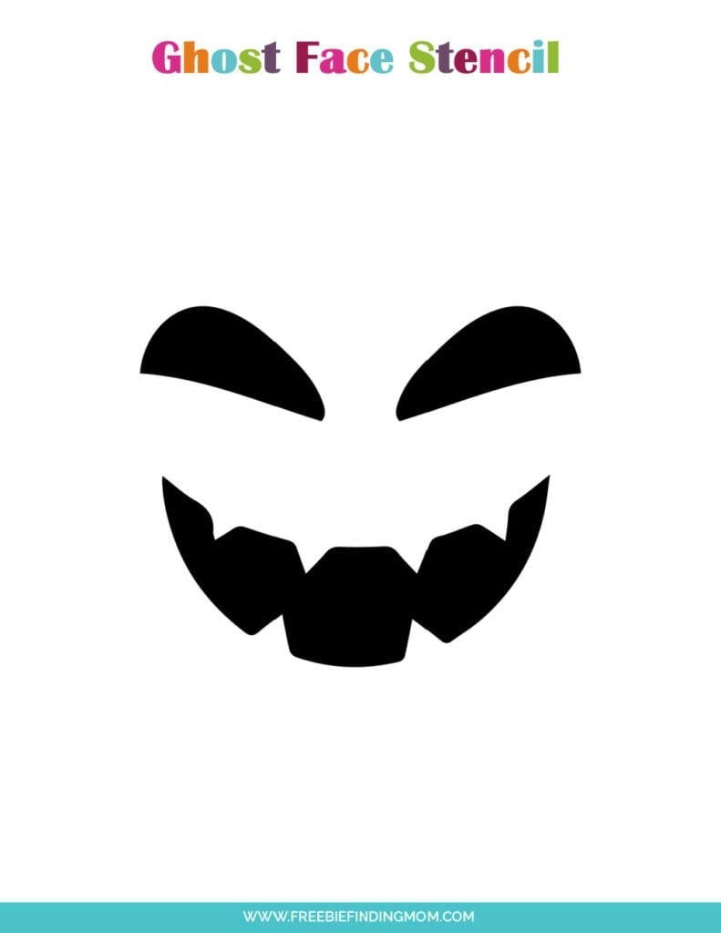 Free Downloadable Stencils Ghost Face Pumpkin For Carving Free Downloadable Stencils Ghost Face Pumpkin For Carving
