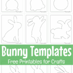 Free Printable Bunny Templates For Spring Easter Crafts