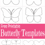 Free Printable Butterfly Templates Outlines