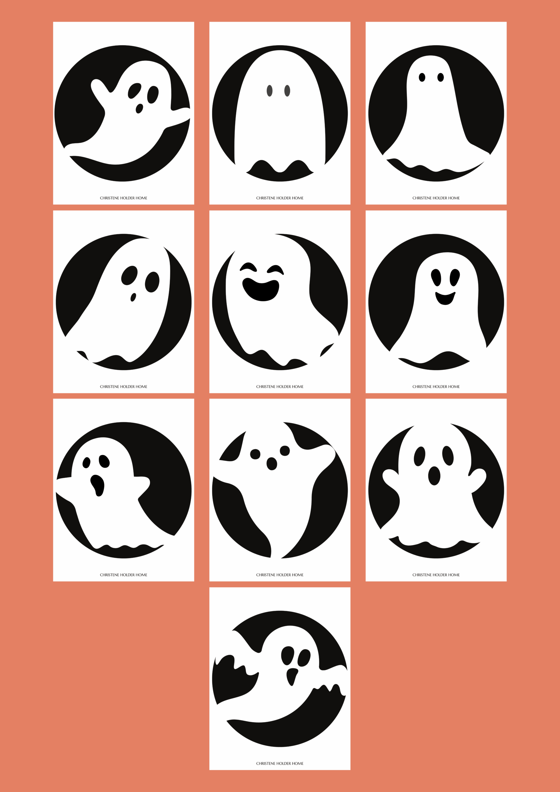 Free Printable Cute Ghost Pumpkin Carving Stencils Christene Holder Home Free Printable Cute Ghost Pumpkin Carving Stencils Christene Holder Home