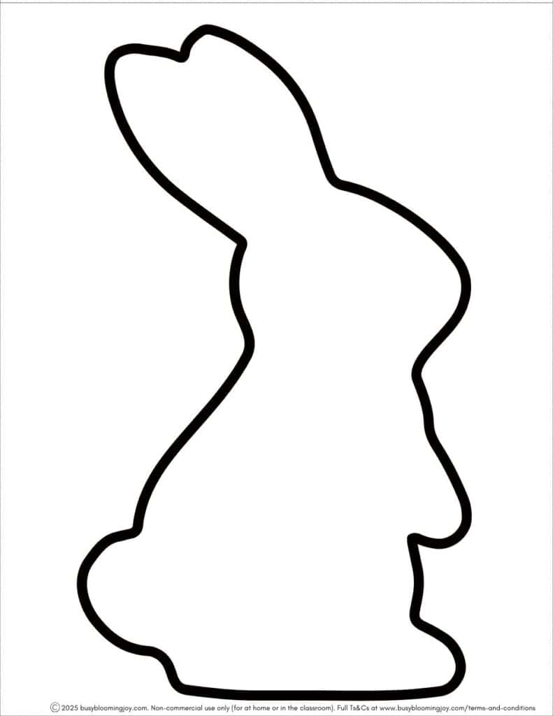FREE Printable Easter Bunny Templates 9 Different Designs 