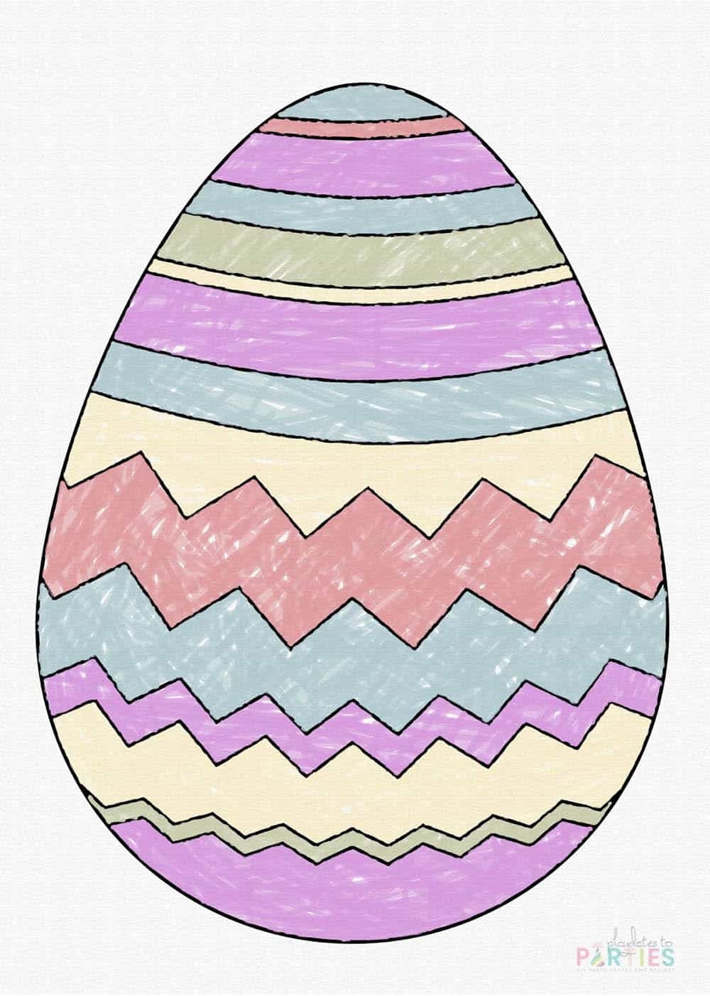 free easter egg printables
