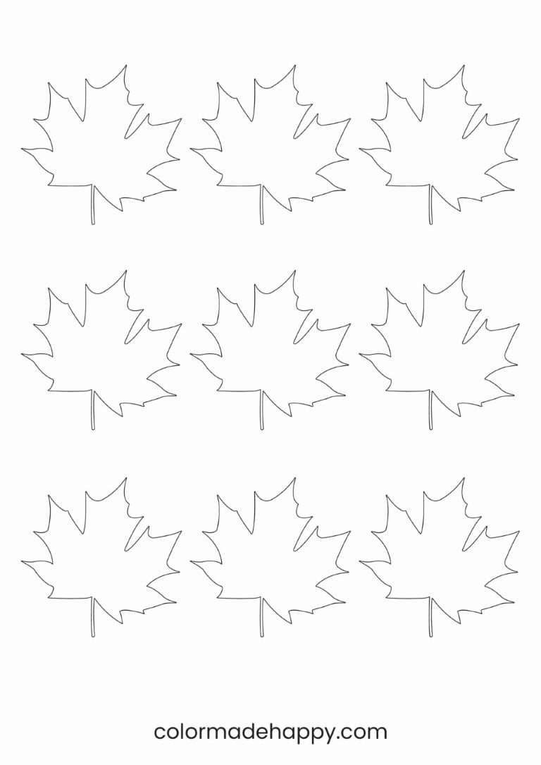 leaf cut out template leaf cut out template