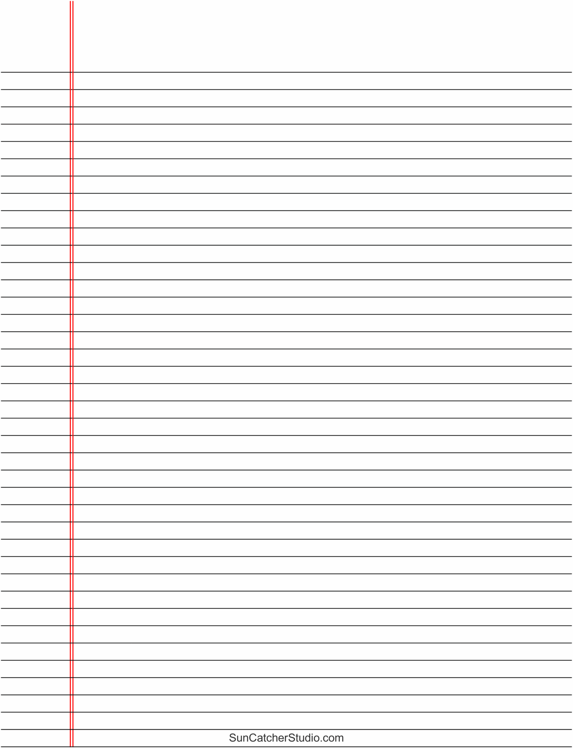 Free Printable Lined Paper Handwriting Notebook Templates Free Printables Monograms Design Tools Patterns DIY Projects