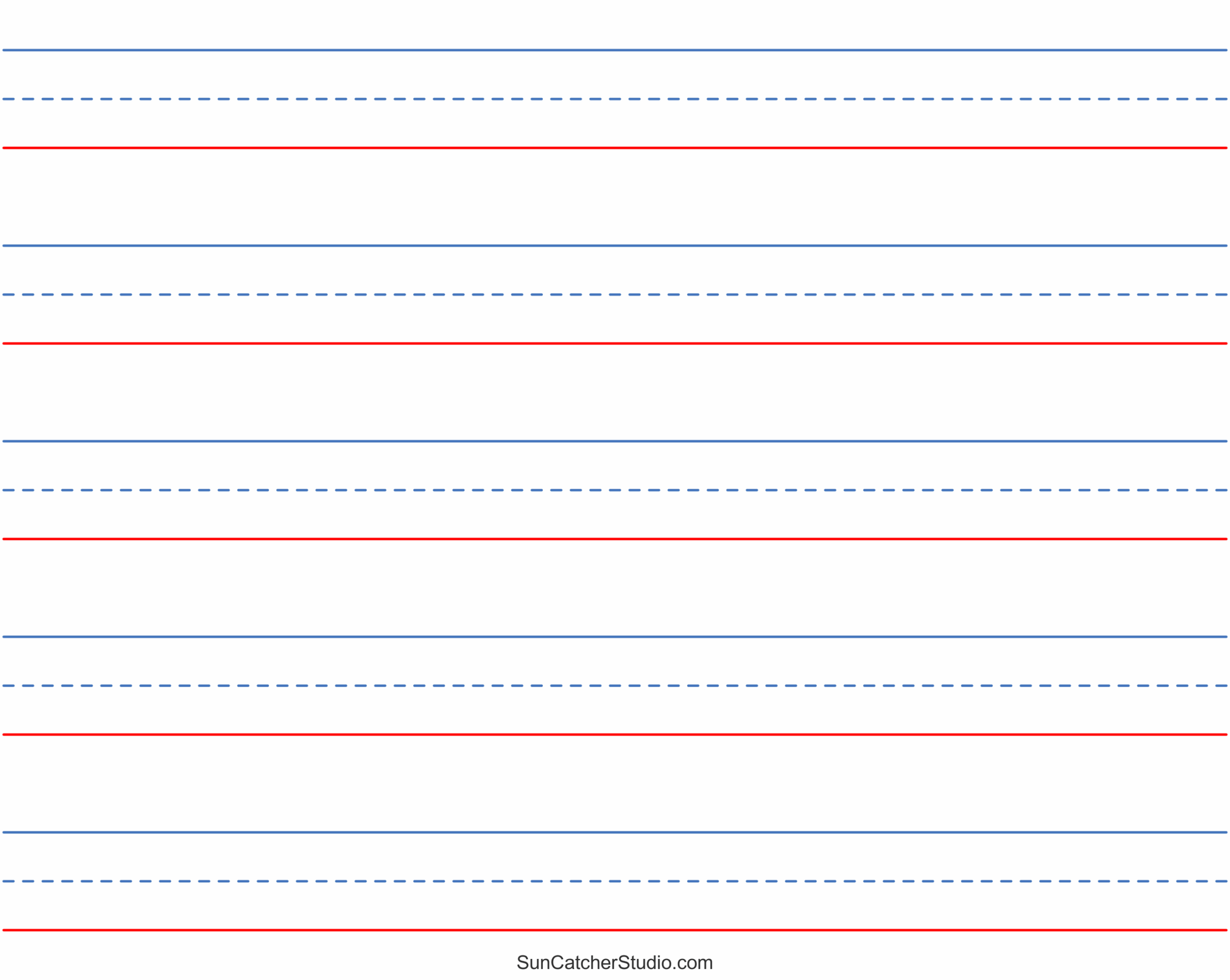 Free Printable Lined Paper Handwriting Notebook Templates Free Printables Monograms Design Tools Patterns DIY Projects