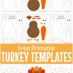 Free Printable Turkey Template For Thanksgiving Crafts