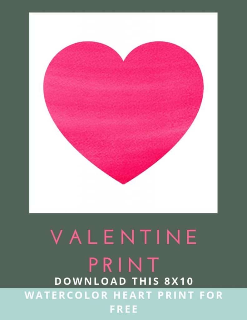print a valentine heart print a valentine heart