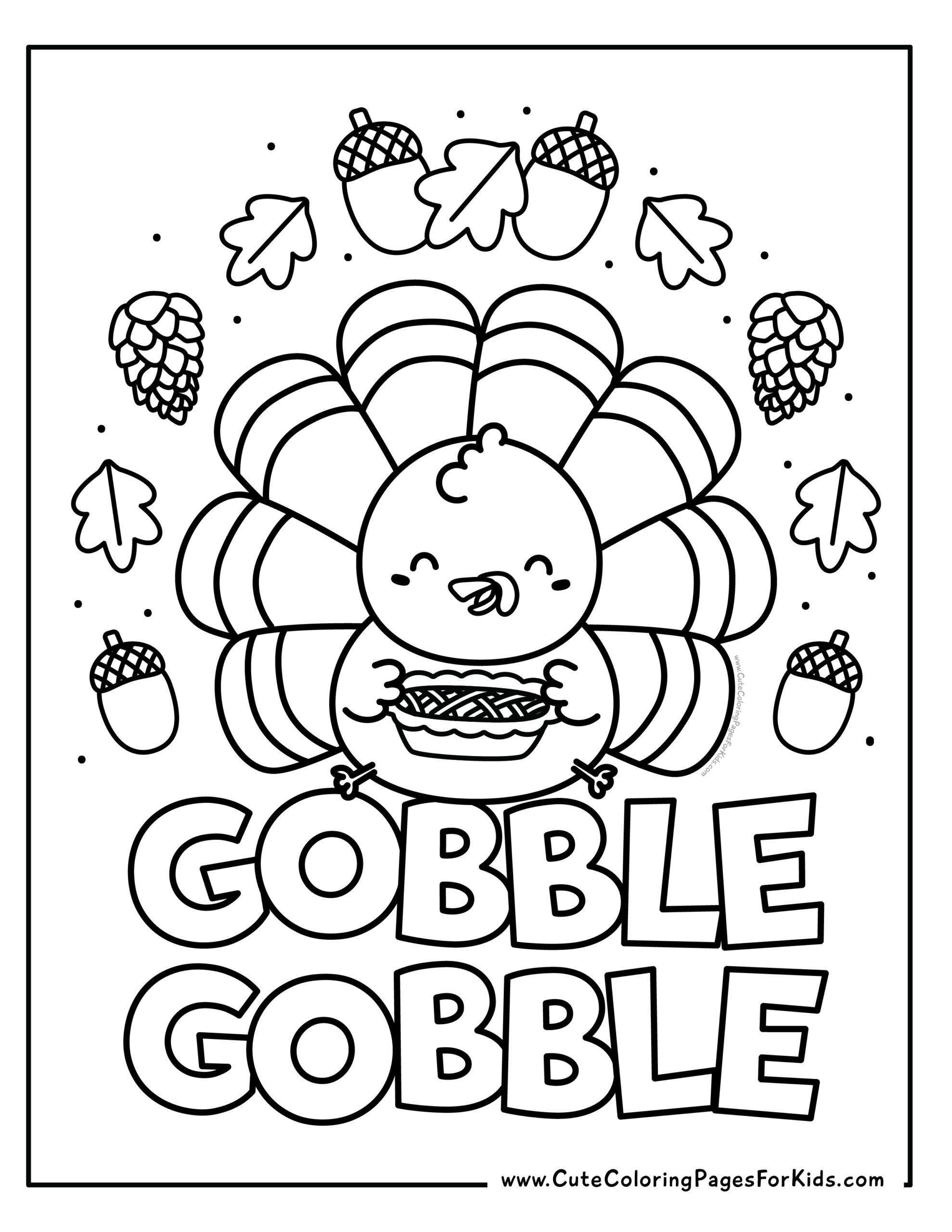 thanksgiving 2024 coloring pages