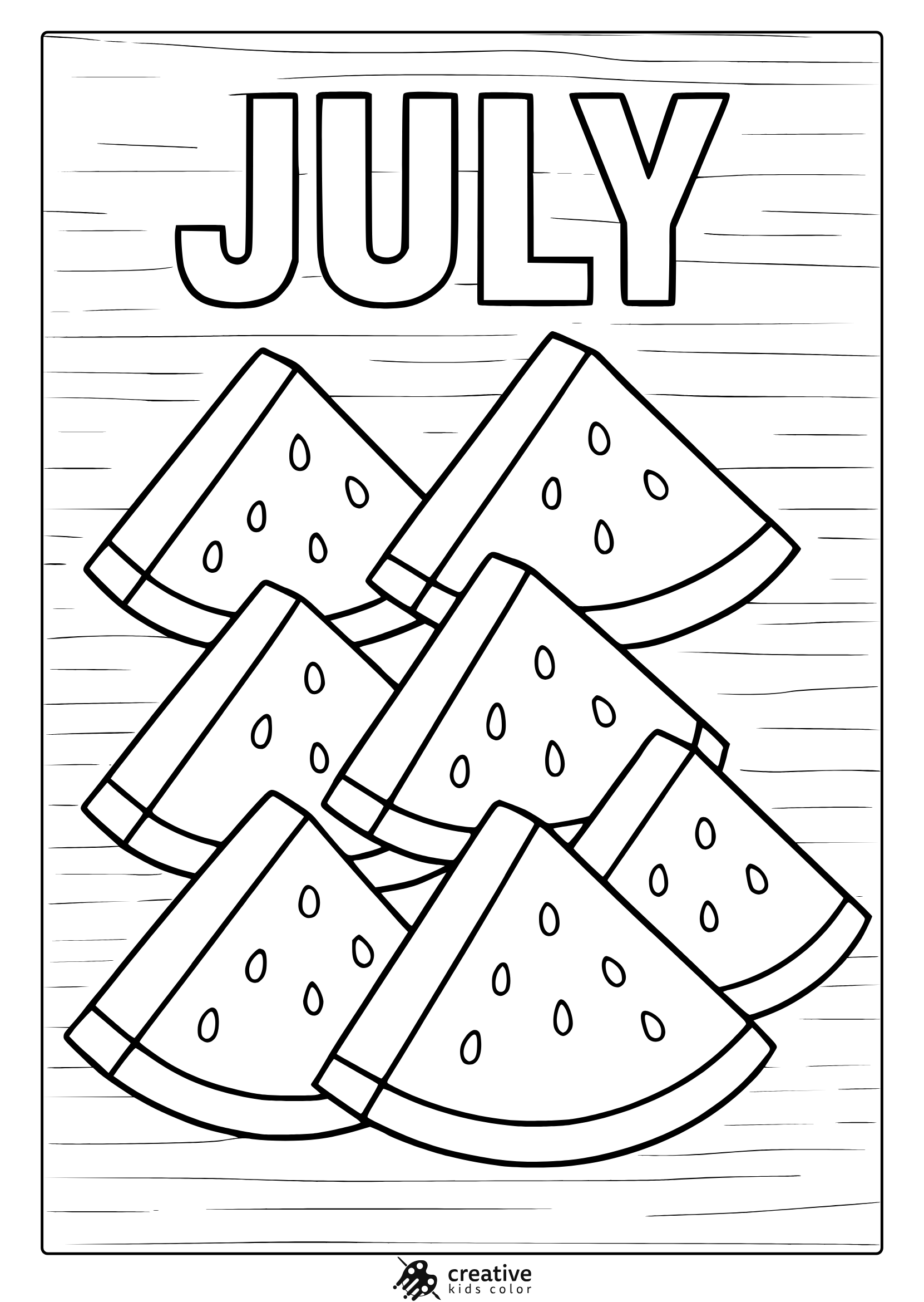 July Coloring Pages Free Fun Summer Printables July Coloring Pages Free Fun Summer Printables