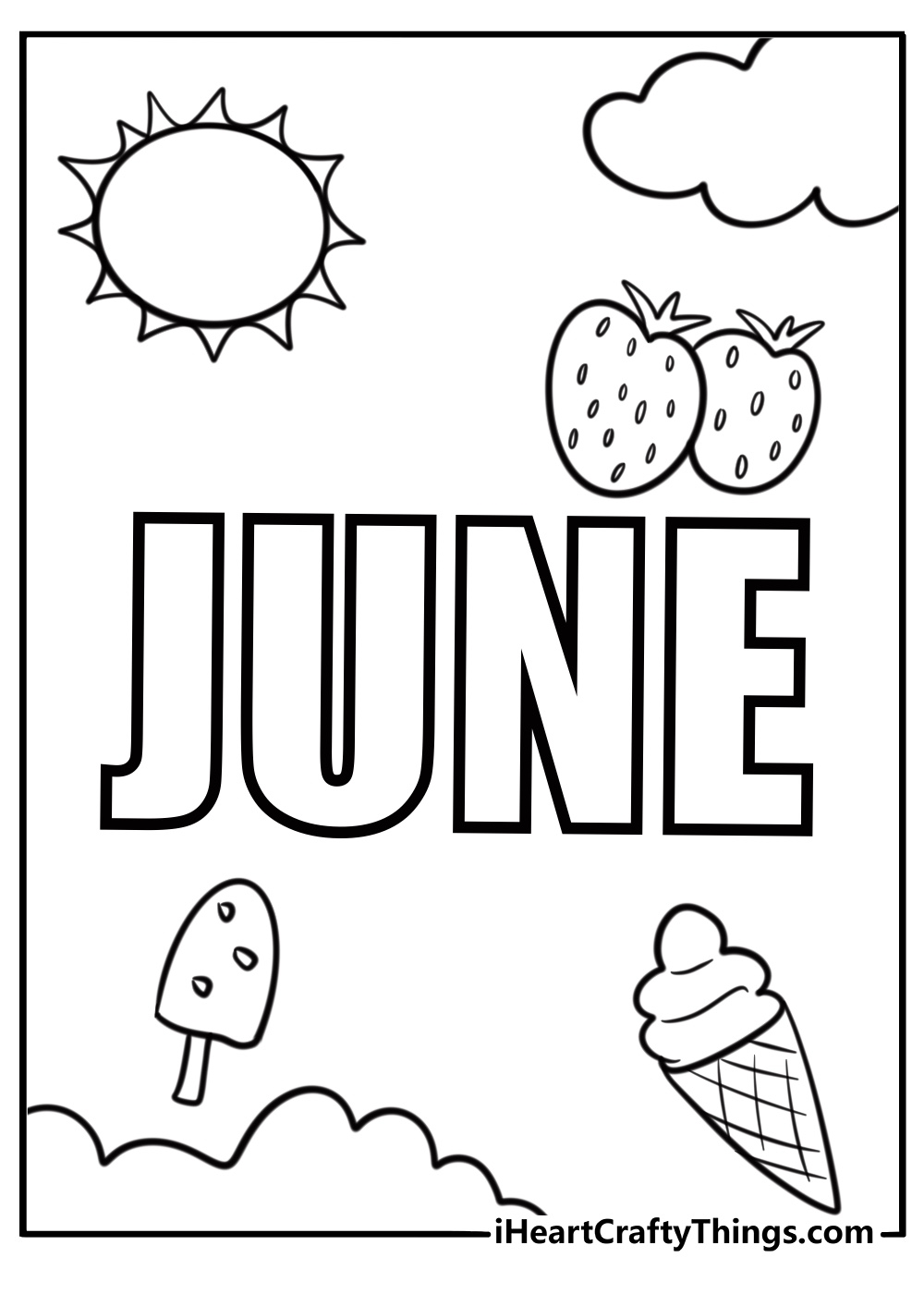 June Coloring Pages 15 Free Printables For Kids