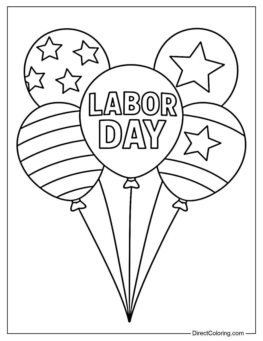 Labor Day Coloring Pages Free PDF To Download And Print Labor Day Coloring Pages Free PDF To Download And Print