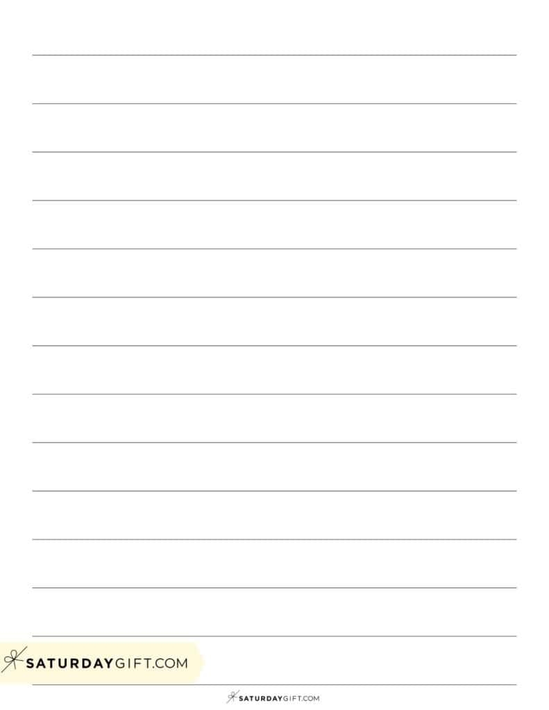 free printable ruled paper