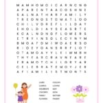 Mother s Day Word Search Free Printable For Kids