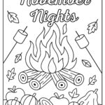 November Coloring Pages Free Printable PDFs