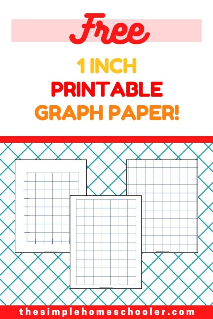 1 inch free printable graph paper - UK Printable Hub