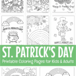 Printable St Patrick s Day Coloring Pages Free PDF 